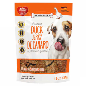 Chewmasters Premium Duck Dog Treats,454 g (16 oz)