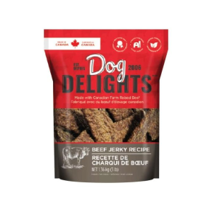 Dog Delights Beef jerky 1.36kg (3lb)