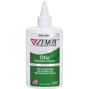 Zymox Otic Pet Ear Treatment Without Hydrocortisone, 4-Ounce